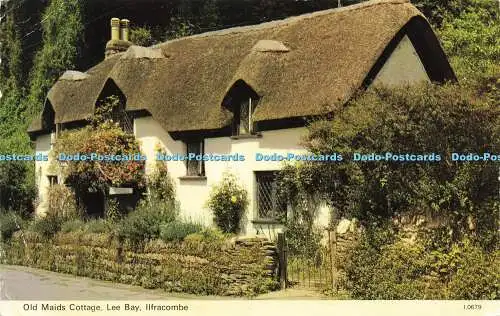 R584940 Ilfracombe Lee Bay Old Maids Cottage E T W Dennis Photocolour 1974