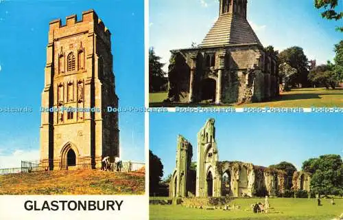 R581034 Glastonbury The Abbey St Michael Tower Photo Precision Limited Colourmas