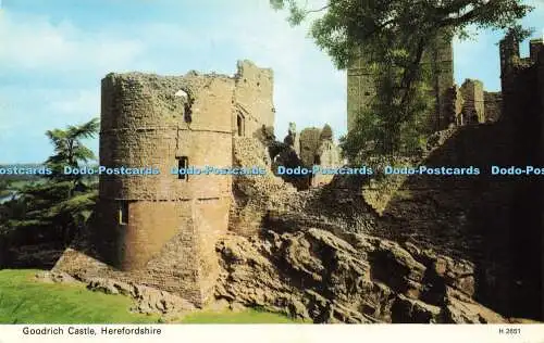 R578917 Herefordshire Goodrich Castle E T W Dennis Photocolour