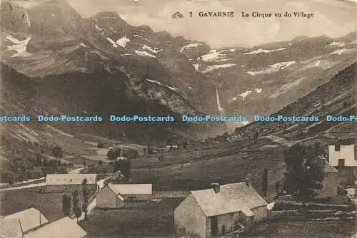 R583298 Gavarnie Le Cirque vu du Village C A P 1925