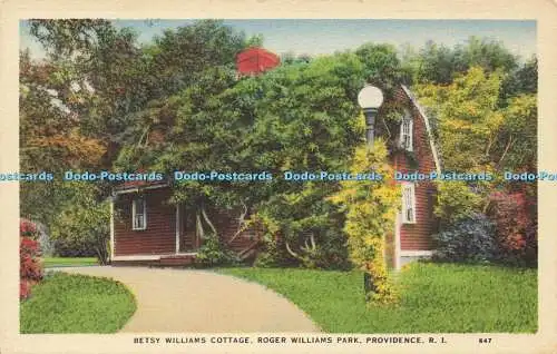 R583303 Roger Williams Park Providence R I Betsy Williams Cottage American Art P