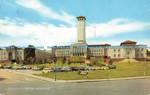 R581090 Newport The Civic Centre J Salmon Cameracolour 1971