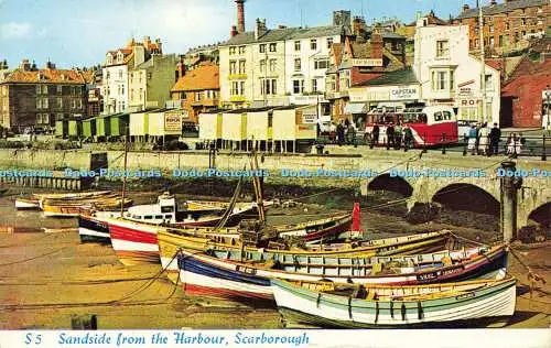 R578965 Scarborough Sandside from the Harbour D H Greaves 1962