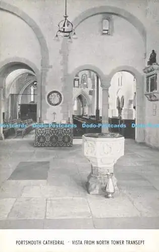 R585028 Portsmouth Cathedral Vista vom North Tower Transept