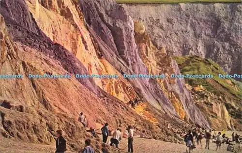 R578989 I W Alum Bay The Coloured Cliffs W J Nigh Jarrold