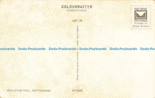 R581134 Nottingham Wollaton Hall Photo Precision Limited Colourmaster Internation