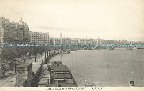 R583370 London The Thames Embankment W C Empire Serie Nr 7