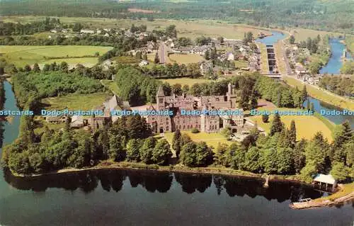 R581136 Fort Augustus Abbey and Village from the Air Photo Precision Limited Col