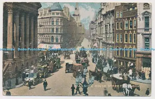 R579008 London Mansion House Street 1906