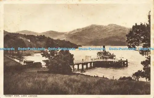 R583380 Loch Lomond Tarbet Pier Holmes Gravure Series Herald Series 1962