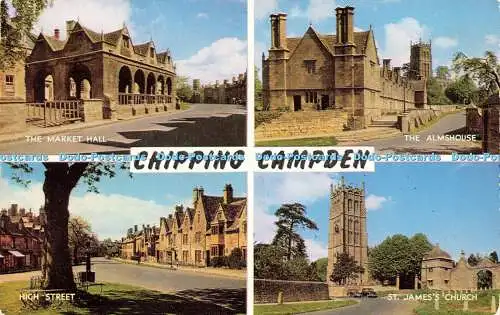 R581147 Chipping Campden High Street St James Church The Market Hall J Salmon Ca