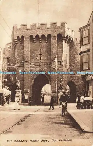 R585092 Southampton The Bargate North Side J Welch 1925