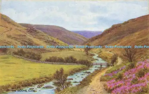 R581207 The Doone Glen J Salmon Watercolour