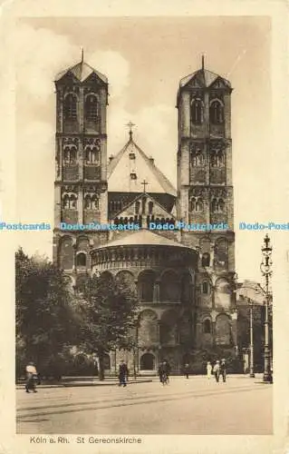 R585130 Köln a Rh St Gereonskirche Ludwig Bremer 1919