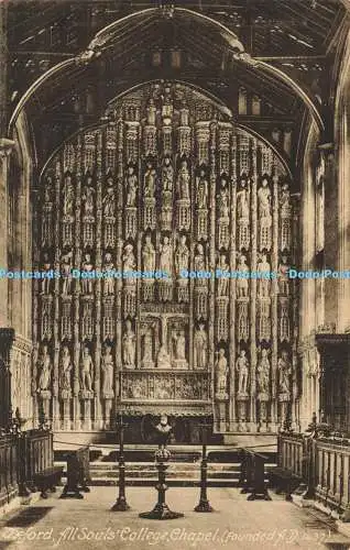 R585137 Oxford All Souls College Chapel gegründet A D 1437 F Frith Nr. 26866