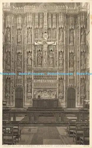 R585143 St Albans Cathedral High Altar Screen Cutmore