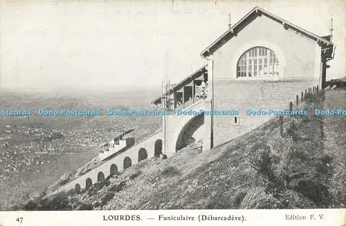 R583488 Lourdes Funiculaire Debarcadere F V