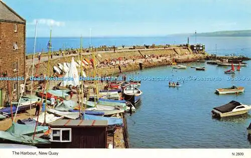 R581271 New Quay The Harbour E T W Dennis Photocolour