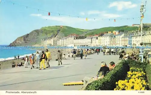 R581276 Aberystwyth Promenade E T W Dennis Photocolour 1974