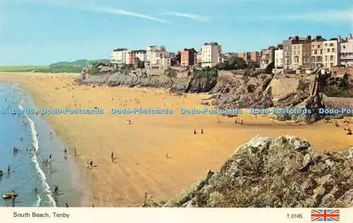 R581293 Tenby South Beach E T W Dennis Photocolour