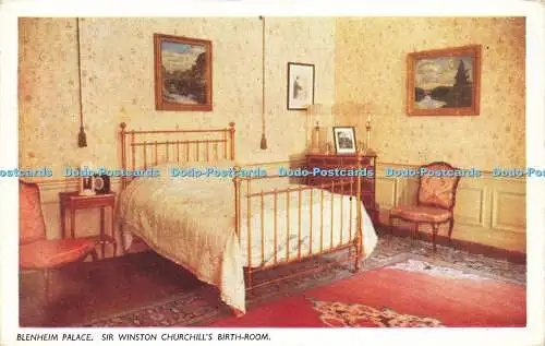 R583566 Blenheim Palace Sir Winston Churchill Birth Room British production No B