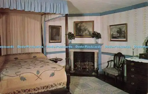 R579206 The Blue Bedroom at Mount Vernon M V L A Walter H Miller