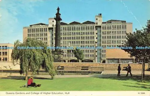 R579257 Hull Queens Gardens and College of Higher Education E T W Dennis Photoco