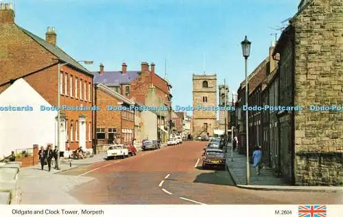 R581387 Morpeth Oldgate and Clock Tower E T W Dennis Photocolour