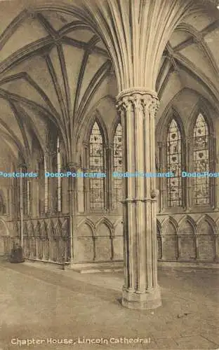 R583631 Lincoln Cathedral Chapter House J N