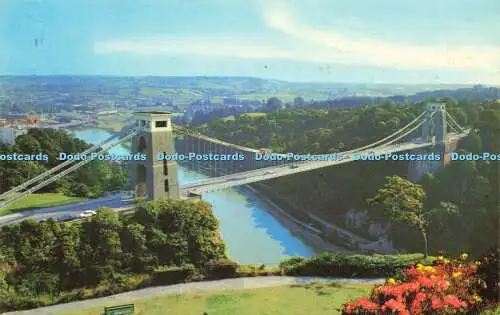 R581392 Bristol Clifton Suspension Bridge 1973
