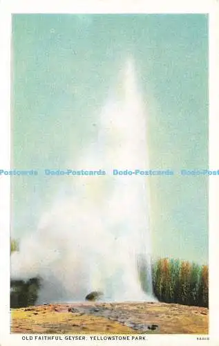 R585313 Yellowstone Park Old Faithful Geyser S P Eagle C T American Art