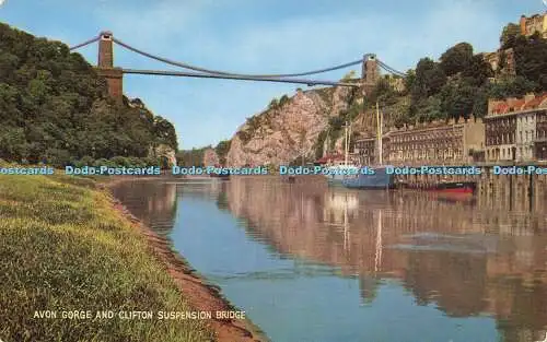 R581401 Avon Gorge and Clifton Suspension Bridge J Salmon Cameracolour