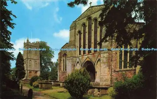 R581440 St Mary the Virgin Berkeley The West End and the Bell Tower Photo Precis