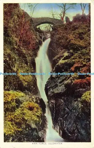 R583695 Ullswater Aira Force G P Abraham Photogravure Series