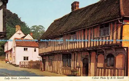 R581475 Lavenham Lady Street L W Sears Constance B O Sewell 1972