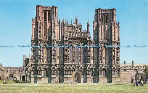 R579364 Wells Cathedral Plastichrome A J Howard