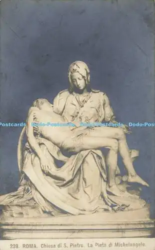 R583735 Roma Chiesa di S Pietro La Pieta di Michelangelo N P G