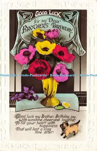 R583739 Viel Glück für meinen lieben Bruder Geburtstag RP 1935