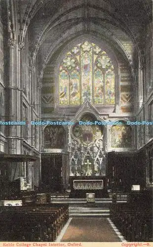 R585426 Oxford Keble College Kapelle Interieur P R P C