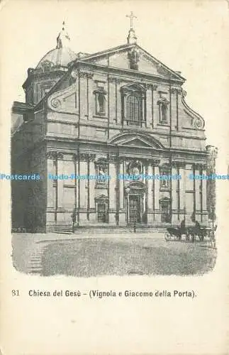 R585437 Chiesa del Gesu Vignola e Giacomo della Porta