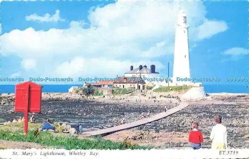 R579400 Whitley Bay St Mary Lighthouse Bamforth