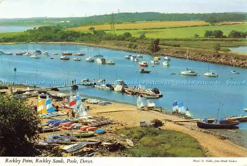 R579405 Dorset Poole Rockery Sands Rocky Point John Hinde D Noble 1982