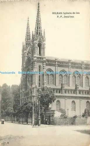 R583777 Bilbao Iglesia de los P P Jesuitas L G