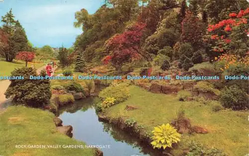 R581541 Harrogate Valley Gardens Rock Garden J Salmon Cameracolour 1966