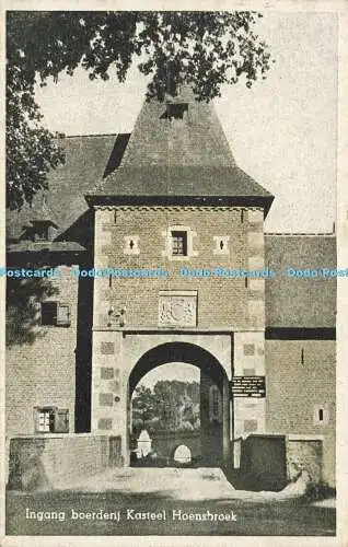 R585457 Ingang boerderij Kasteel Hoensbroek