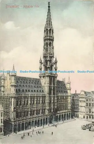 R585460 Bruxelles Hotel de Ville C T C A