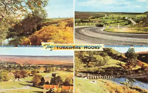 R581552 The Yorkshire Moors Goathland Village Ellerbeck Fylingdales Moor E T W D