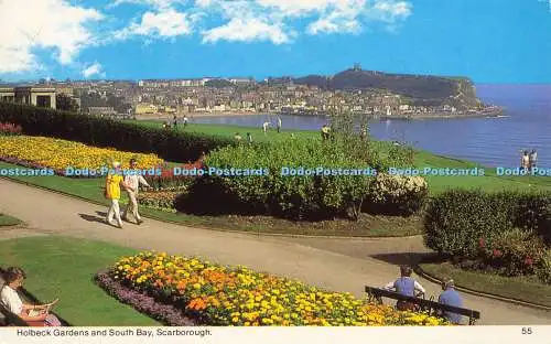 R581577 Scarborough Holbeck Gardens and South Bay Bamforth Color Gloss View Seri