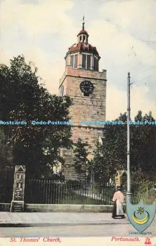 R585518 Portsmouth St Thomas Church The Milton J W M Series 1908