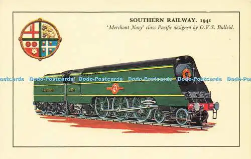 R581630 Southern Railway Handelsmarine Klasse Pacific entworfen von O V S Bulleid P